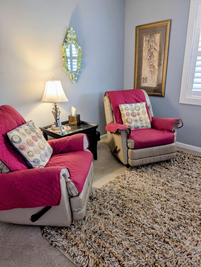 Professional hypnosis office for anxiety relief in Palm Harbor, Florida